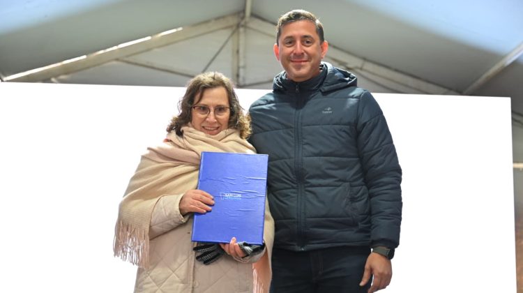 Adjudicaron una vivienda en Tilisarao para facilitar la radicación de una médica