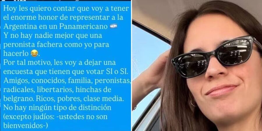 Apartaron de la Selección Argentina de pádel a una jugadora por publicaciones antisemitas