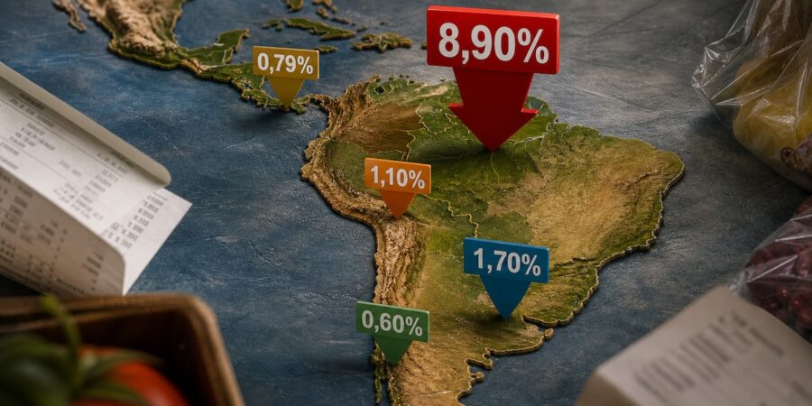 Argentina registró una inflación del 1,7% en agosto y se ubica como el segundo país con mayor alza de precios en la región