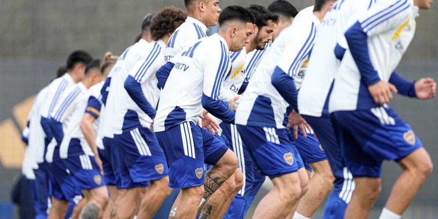 Boca suma una variante en el mediocampo: Camilo Rey Domenech volvió a entrenar a la par del grupo