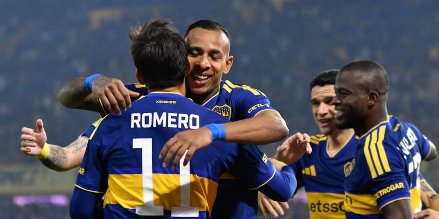 Boca venció 3-1 a Central Córdoba y extendió su racha invicta en el Torneo Clausura