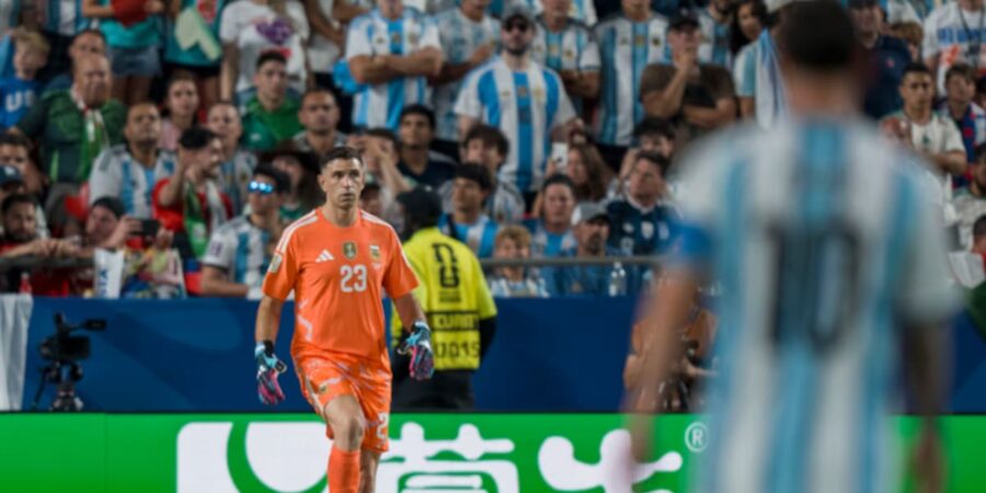 Dibu Martínez se sumó a la Selección y habló sobre la despedida de Lionel Messi