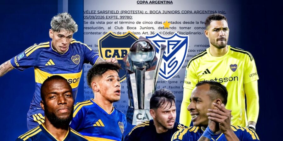 El Tribunal de Disciplina de la AFA definirá la protesta de Vélez contra Boca por Copa Argentina