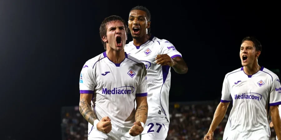 Franco Mastantuono marcó un triplete en Italia y superó un récord de Lionel Messi
