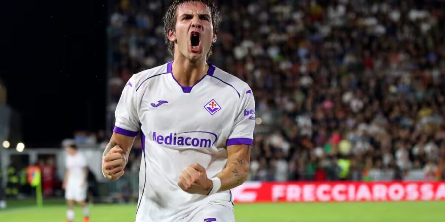Franco Mastantuono marcó un triplete en Italia y superó un récord histórico de Lionel Messi