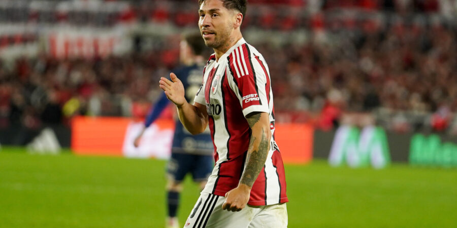River vs Argentinos. Montiel.
16.08.2026 Foto Maxi Failla Gonzalo Montiel valoró el momento de River tras sumar un nuevo triunfo