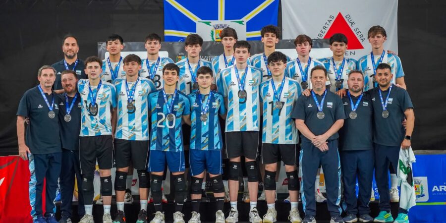 La Selección Argentina Sub-19 logró el subcampeonato sudamericano de vóley y clasificó al Mundial