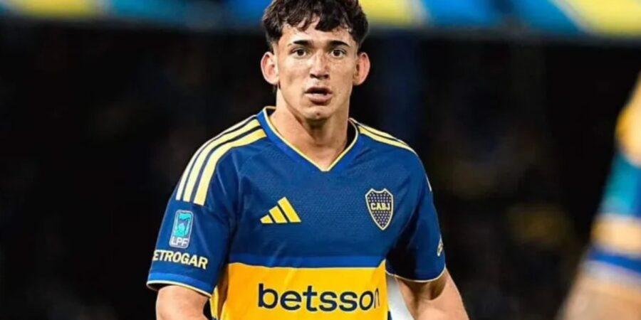 Rodrigo Bacidalupe hizo su debut profesional en la victoria de Boca ante Central Córdoba