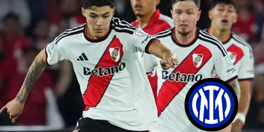 Tobías Andrada ingresó en la carpeta del Inter de Milán tras sus primeros partidos en River